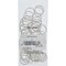 Hillman HILLMAN 3/4 in. D Tempered Steel Silver Split Rings Key Ring, PK50 703510 - alternate 4